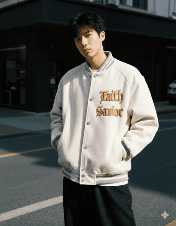 I Love Jesus Varsity Jacket